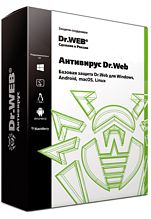 Антивирус Dr.Web. Продление (2 устр., 1 год)
