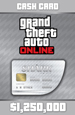 Grand Theft Auto Online: Great White Shark Cash Card (1,250,000$) (Rockstar Games Launcher) [PC,  ]